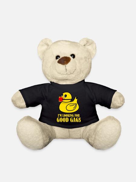 BDSM Ente - Teddy - Schwarz