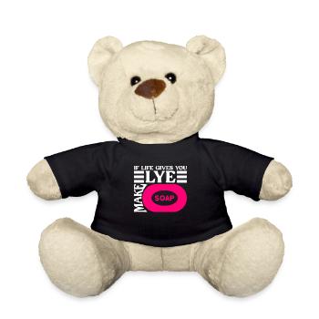 savon fabrication savon savonnière savonnerie savon chaudière - Nounours - noir - Devant