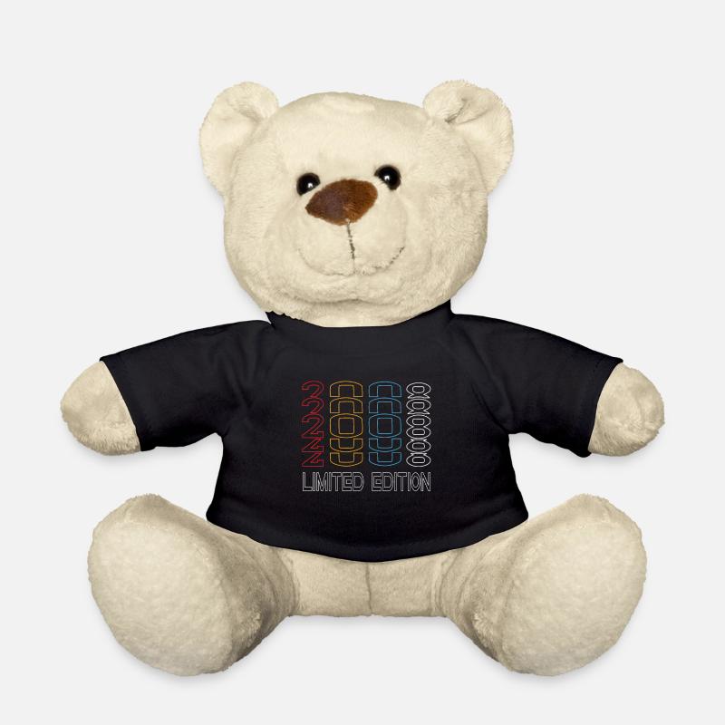 Limited Edition 2008 Geburtstag 2008 Vintage Retro - Teddy - Schwarz