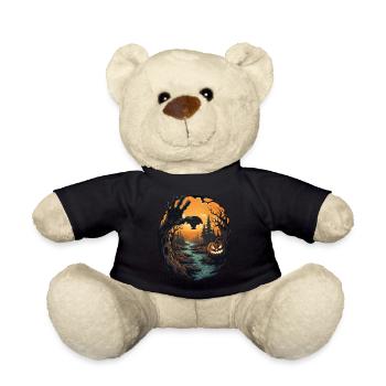 Halloween Emerging Hands Spooky Pumpkin - Teddy - Schwarz - Vorne