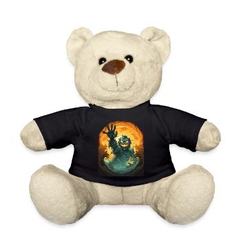 Halloween Emerging Hands Spooky Pumpkin - Teddy - Schwarz - Vorne