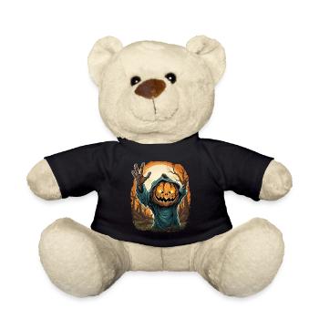 Halloween Emerging Hands Spooky Pumpkin - Teddy - Schwarz - Vorne