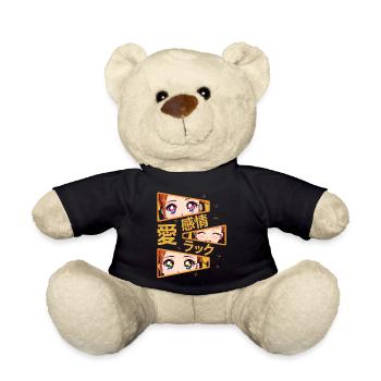 gefühle liebe glück Manga Anime - Teddy - Schwarz - Vorne