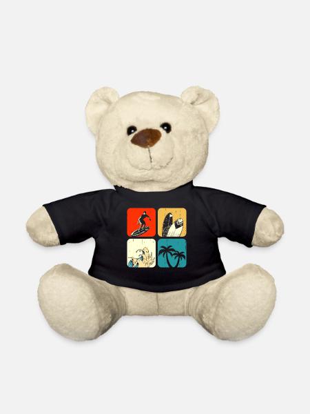 Surfen Surfer - Teddy - Schwarz