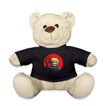 Chibi Mignon Anime Horreur Faucheuse - Nounours - noir - Devant