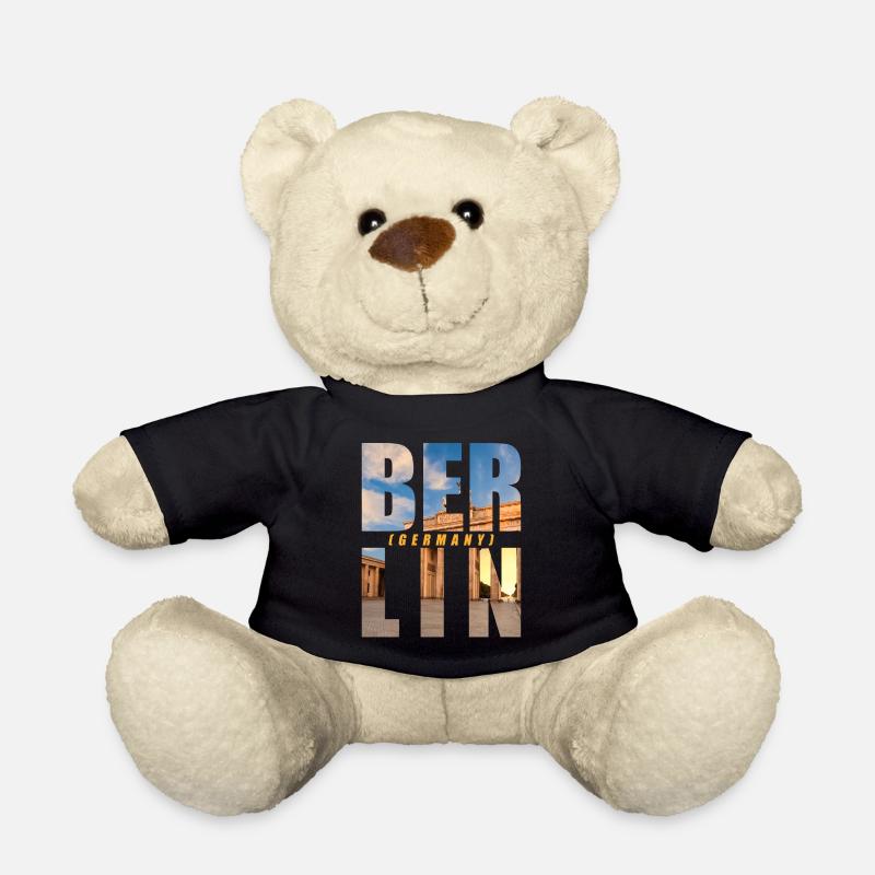 Berlin Deutschland Souvenir - Teddy - Schwarz