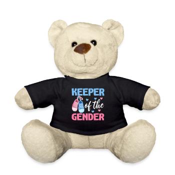 Keeper Of The Gender - Teddy Bear - black - Front