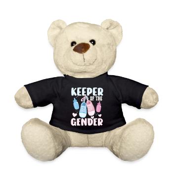 Keeper Of The Gender - Teddy Bear - black - Front