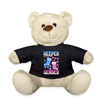 Keeper Of The Gender - Teddy Bear - black - Front