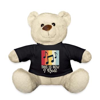 Partitions musicales Musiciens - Nounours - noir - Devant