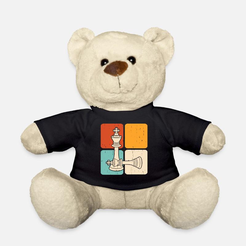 Schach - Teddy - Schwarz