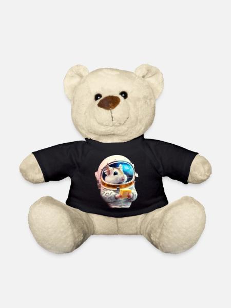 Space Hamster - Teddy - Schwarz