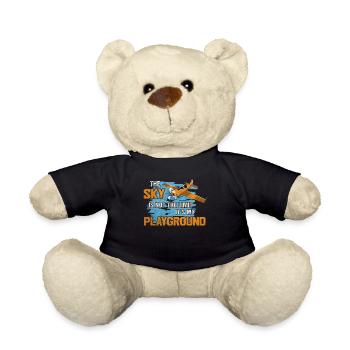 Sky Is Not The Limit Its My Playground Model - Teddy Bear - black - Front