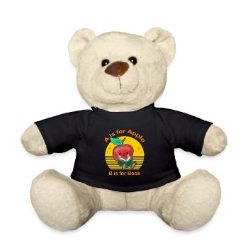 Kindergarten Teacher Preschool Teacher Toddler - Teddy Bear - black - Front