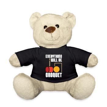 Croquet tout sera Croquet Outdoor Game - Nounours - noir - Devant