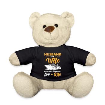 Cruises Partners for life - Teddy Bear - black - Front