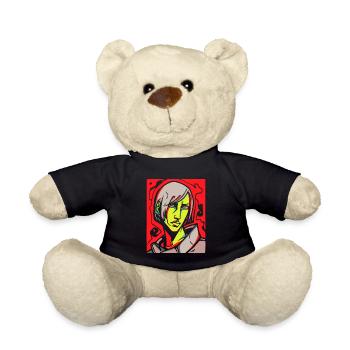 Un mec d’anime cool et beau - Nounours - noir - Devant
