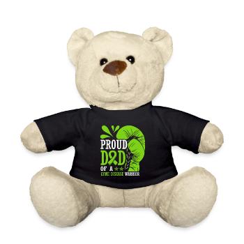 Stolzer Vater Eines Borreliose-kriegers - Teddy - Schwarz - Vorne