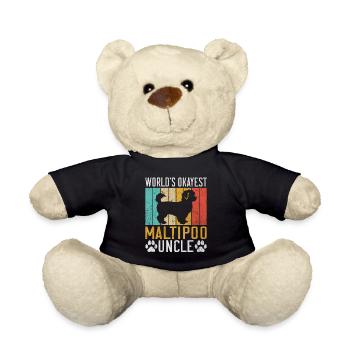 Maltipoo Gifts - Teddy - Schwarz - Vorne