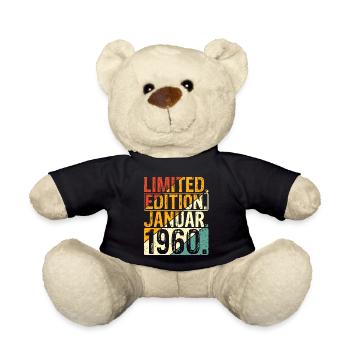 Limited Edition Januar 1960 Limitierte Auflage Ori - Teddy - Schwarz - Vorne