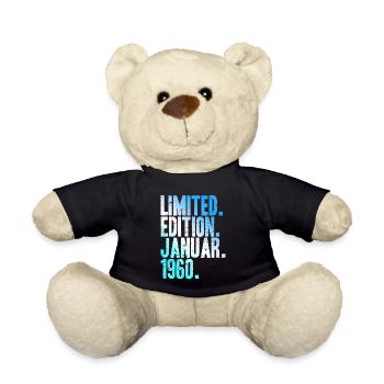 Limited Edition Januar 1960 Limitierte Auflage Ori - Teddy - Schwarz - Vorne