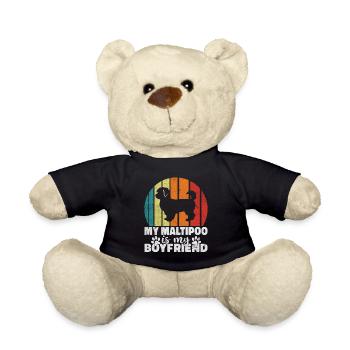 Maltipoo Gifts - Teddy - Schwarz - Vorne