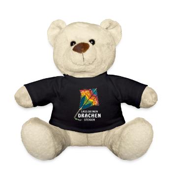 LASS DEINEN DRACHEN STEIGEN - Teddy - Schwarz - Vorne