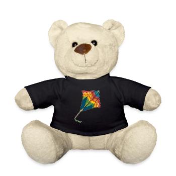 KITE - Teddy Bear - black - Front