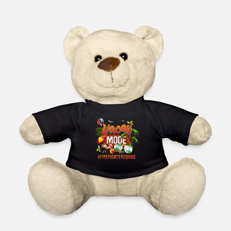 Feuerwehr-Feriengruppe #Firefightersquad - Teddy - Schwarz