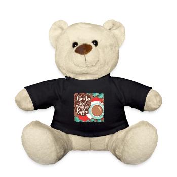Ho Ho Hol mir mal ein Kaffee - Teddy - Schwarz - Vorne
