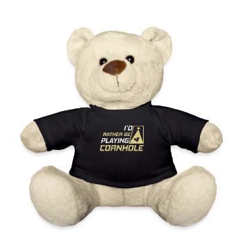 I'd Rather Be Playing Cornhole - Teddy - Schwarz - Vorne