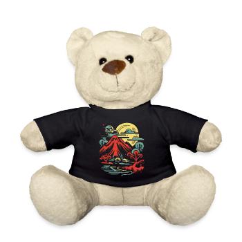 J’ai peur de la nuit, de la nature sombre et horrifique - Nounours - noir - Devant