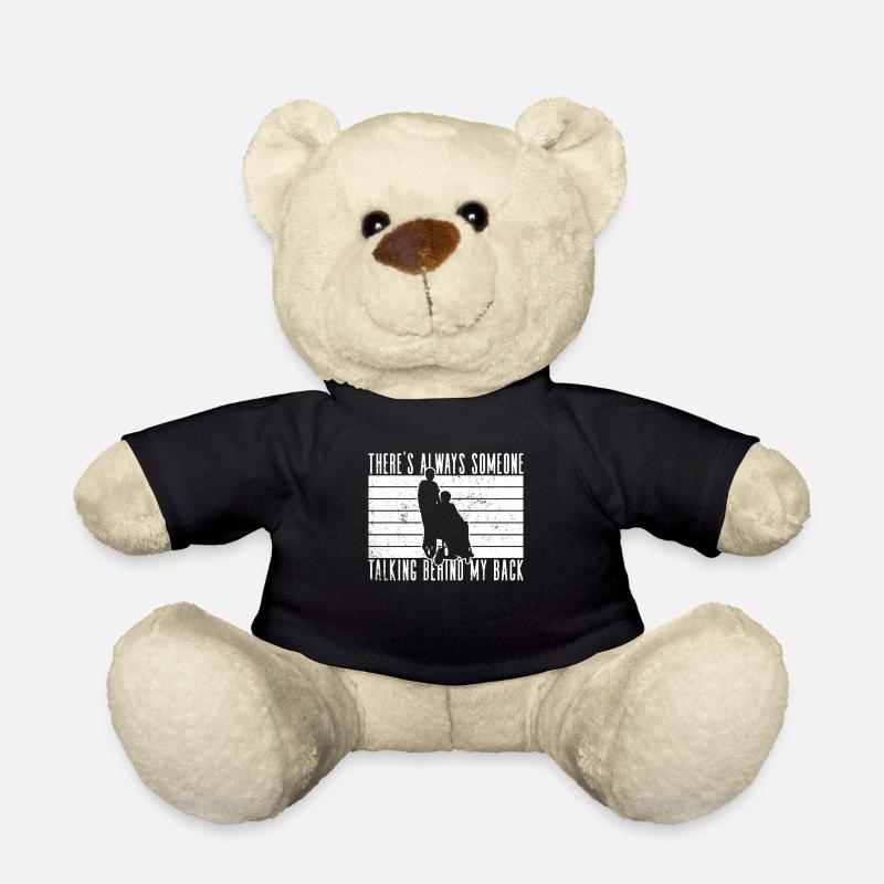 Rollstuhlfahrer Rollstuhl Behinderung Lustig - Teddy - Schwarz