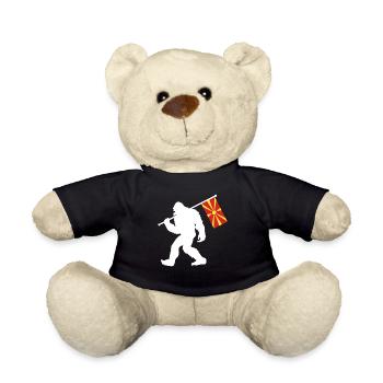 Nord Mazedonien - Teddy - Schwarz - Vorne