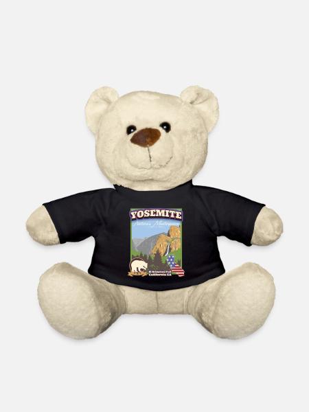 Yosemite Nationalpark, Vintage California Ca - Teddy - Schwarz