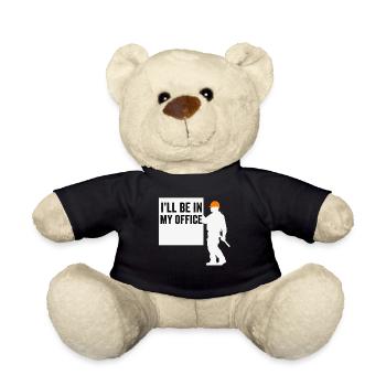 Drywall Installer Drywaller Drywall Finisher - Teddy Bear - black - Front