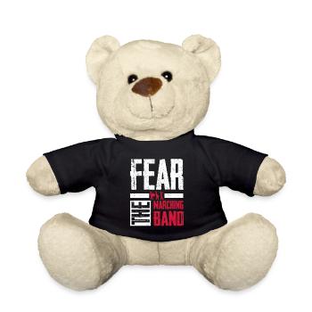 Fear The Marching Band Season Senior - Teddy Bear - black - Front