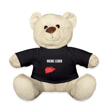 Kerwe Schützenfest Geschenk Bierfest Party - Teddy - Schwarz - Vorne