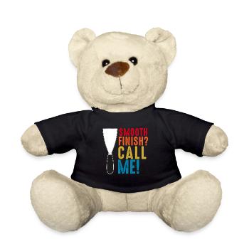 Drywall Installer Drywaller Drywall Finisher - Teddy Bear - black - Front