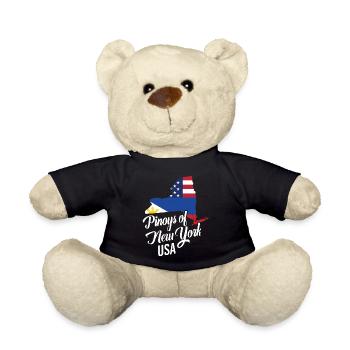 Filipinos of New York Design für stolze Fil-Ams - Teddy - Schwarz - Vorne