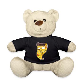 Pizza Zombie - Teddy - Schwarz - Vorne