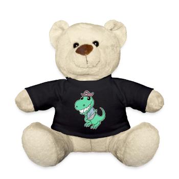 Dinosaure Pirate pour les enfants - Nounours - noir - Devant