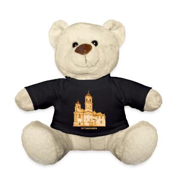 Ottobeuren Kloster Kirche Allgäu Schwaben Bayern - Teddy - Schwarz - Vorne