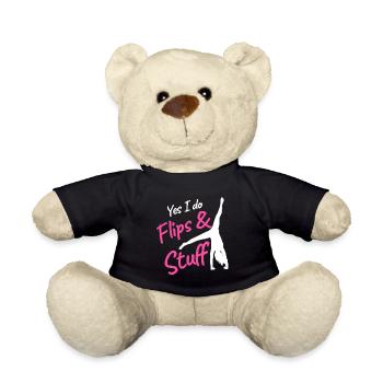 Yes I do flips & stuff - Teddy - Schwarz - Vorne