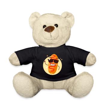 Chien de maïs cool - Nounours - noir - Devant