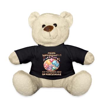 Kristallmanufaktur Kristalle Züchten Mineralien - Teddy - Schwarz - Vorne