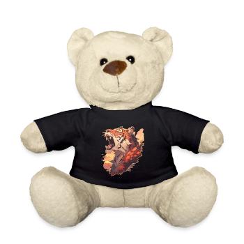 Tiger Wildcat Tiger Baby Baby Tiger Africa - Nounours - noir - Devant