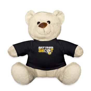Shut Up And Shoot Billiards Snooker Billiard Table - Teddy Bear - black - Front