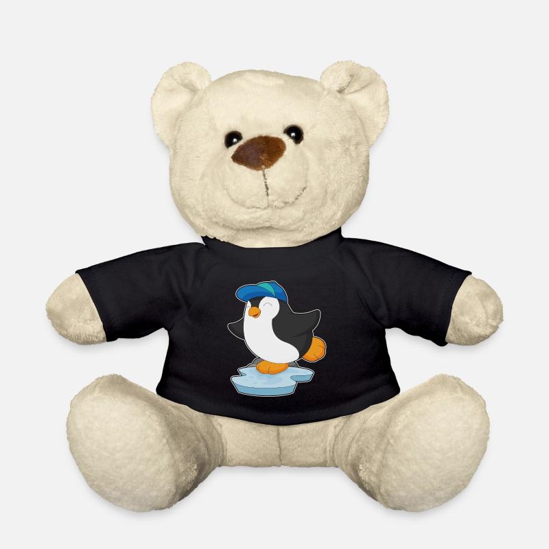 École de casquette d’élève pingouin - Nounours - noir