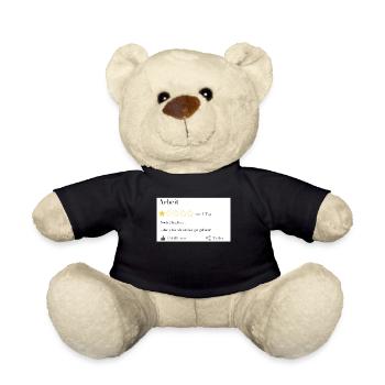 Noch 2 Kaffees - Teddy - Schwarz - Vorne